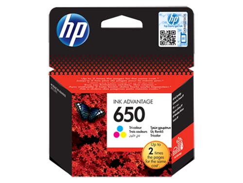 Mực in HP 650 Tri-color Original Ink Advantage Cartridge (CZ102AE)